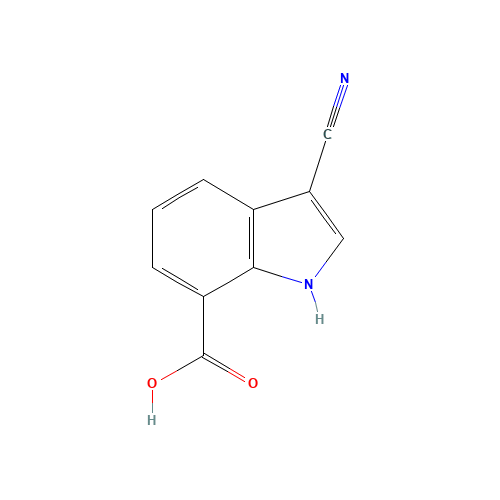 3-cyano-1H-indole-7-carboxylic acid (CAS: 443144-25-0) - Related Chemical Product