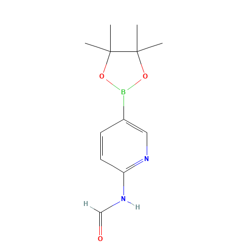 N-[5-(4,4,5,5-tetramethyl-1,3,2-dioxaborolan-2-yl)pyridin-2-yl]formamide (CAS: 1430400-93-3) - Related Chemical Product