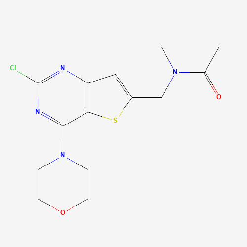 N-[(2-chloro-4-morpholin-4-ylthieno[3,2-d]pyrimidin-6-yl)methyl]-N-methylacetamide (CAS: 956389-69-8) - Related Chemical Product