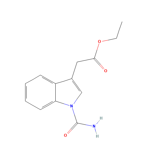 ethyl 2-(1-carbamoylindol-3-yl)acetate (CAS: 1386456-47-8) - Related Chemical Product