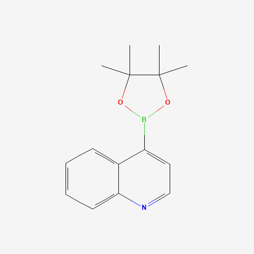 4-(4,4,5,5-tetramethyl-1,3,2-dioxaborolan-2-yl)quinoline (CAS: 1035458-54-8) - Related Chemical Product