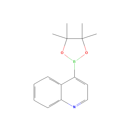 4-(4,4,5,5-tetramethyl-1,3,2-dioxaborolan-2-yl)quinoline (CAS: 1035458-54-8) - Related Chemical Product