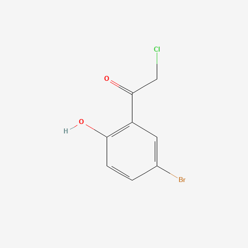 1-(5-bromo-2-hydroxyphenyl)-2-chloroethanone (CAS: 100959-21-5) - Related Chemical Product