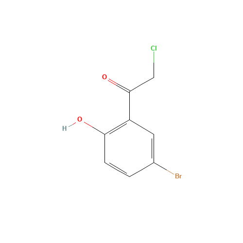 1-(5-bromo-2-hydroxyphenyl)-2-chloroethanone (CAS: 100959-21-5) - Related Chemical Product