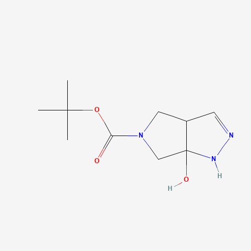 tert-butyl 6a-hydroxy-1,3a,4,6-tetrahydropyrrolo[3,4-c]pyrazole-5-carboxylate (CAS: 1211594-55-6) - Related Chemical Product