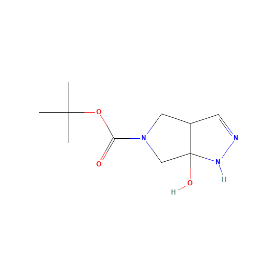 tert-butyl 6a-hydroxy-1,3a,4,6-tetrahydropyrrolo[3,4-c]pyrazole-5-carboxylate (CAS: 1211594-55-6) - Related Chemical Product
