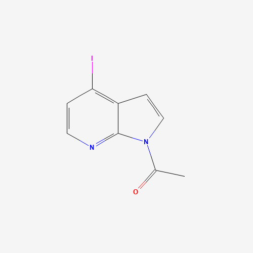 1-(4-iodopyrrolo[2,3-b]pyridin-1-yl)ethanone (CAS: 443729-67-7) - Related Chemical Product