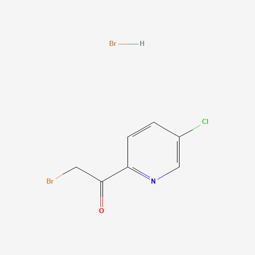 2-bromo-1-(5-chloropyridin-2-yl)ethanone;hydrobromide (CAS: 145905-09-5) - Related Chemical Product
