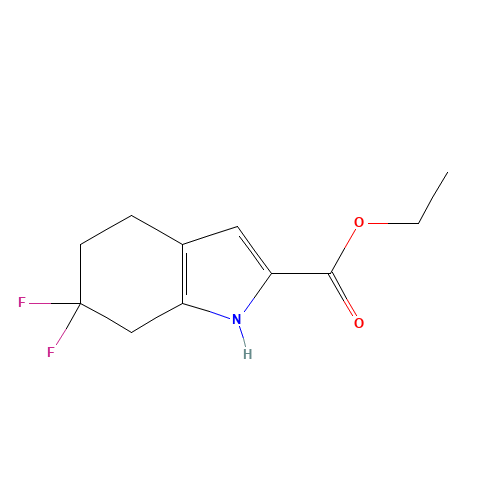ethyl 6,6-difluoro-1,4,5,7-tetrahydroindole-2-carboxylate (CAS: 1433990-11-4) - Related Chemical Product