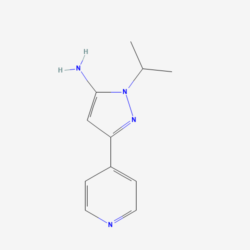 2-propan-2-yl-5-pyridin-4-ylpyrazol-3-amine (CAS: 91215-27-9) - Related Chemical Product