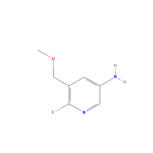 6-fluoro-5-(methoxymethyl)pyridin-3-amine (CAS: 1369766-76-6) - Related Chemical Product