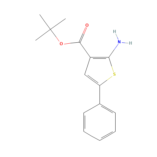 tert-butyl 2-amino-5-phenylthiophene-3-carboxylate (CAS: 859204-45-8) - Related Chemical Product