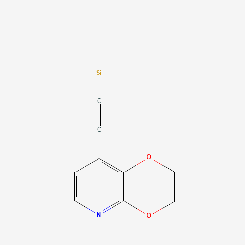 2-(2,3-dihydro-[1,4]dioxino[2,3-b]pyridin-8-yl)ethynyl-trimethylsilane (CAS: 1246088-47-0) - Related Chemical Product