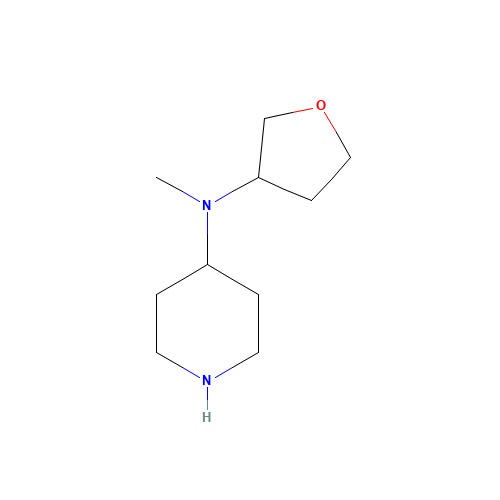 N-methyl-N-(oxolan-3-yl)piperidin-4-amine (CAS: 1257293-66-5) - Related Chemical Product