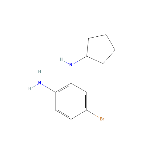 4-bromo-2-N-cyclopentylbenzene-1,2-diamine (CAS: 1231930-27-0) - Related Chemical Product