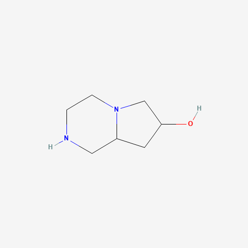 1,2,3,4,6,7,8,8a-octahydropyrrolo[1,2-a]pyrazin-7-ol (CAS: 96563-78-9) - Related Chemical Product