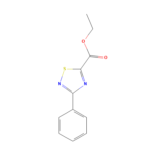 ethyl 3-phenyl-1,2,4-thiadiazole-5-carboxylate (CAS: 50483-79-9) - Related Chemical Product