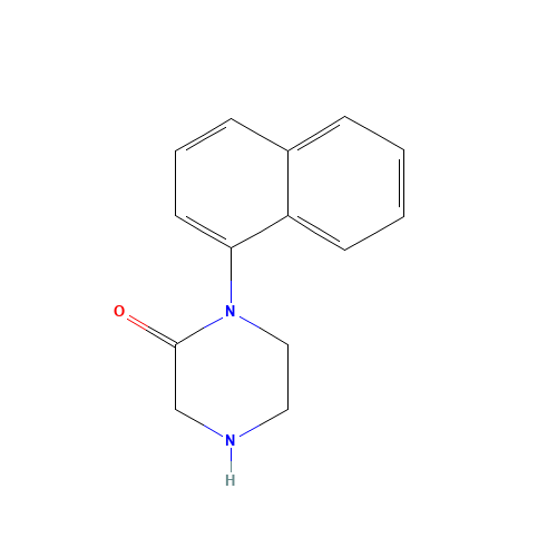 1-naphthalen-1-ylpiperazin-2-one (CAS: 907972-32-1) - Related Chemical Product