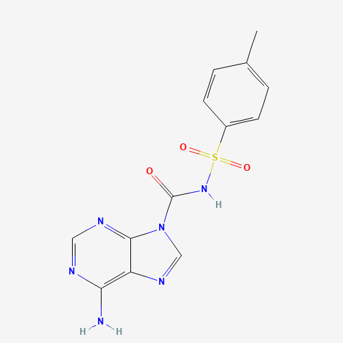 6-amino-N-(4-methylphenyl)sulfonylpurine-9-carboxamide (CAS: 401937-84-6) - Related Chemical Product