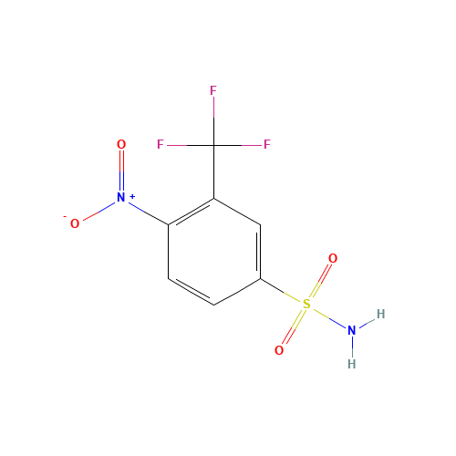 4-nitro-3-(trifluoromethyl)benzenesulfonamide (CAS: 21988-05-6) - Related Chemical Product