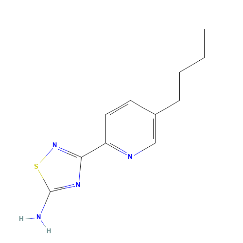 3-(5-butylpyridin-2-yl)-1,2,4-thiadiazol-5-amine (CAS: 1179360-62-3) - Related Chemical Product