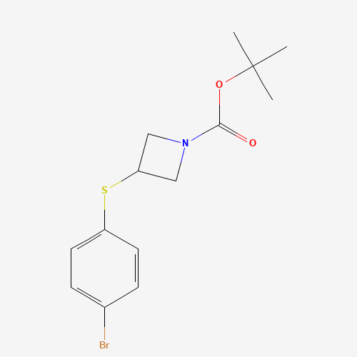 tert-butyl 3-(4-bromophenyl)sulfanylazetidine-1-carboxylate (CAS: 1002355-69-2) - Related Chemical Product