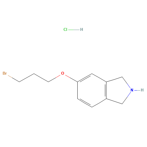5-(3-bromopropoxy)-2,3-dihydro-1H-isoindole;hydrochloride (CAS: 1007455-14-2) - Related Chemical Product