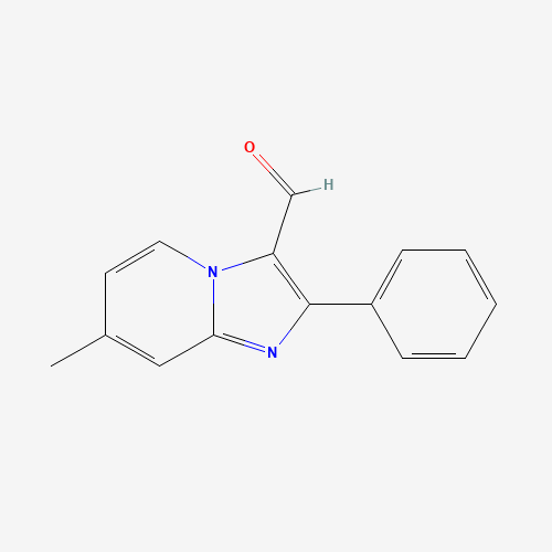 7-methyl-2-phenylimidazo[1,2-a]pyridine-3-carbaldehyde (CAS: 300708-60-5) - Related Chemical Product