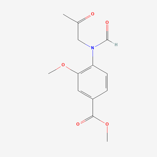 methyl 4-[formyl(2-oxopropyl)amino]-3-methoxybenzoate (CAS: 870837-20-0) - Related Chemical Product