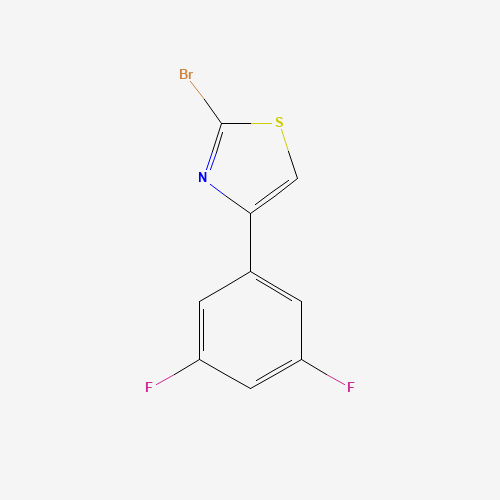 2-bromo-4-(3,5-difluorophenyl)-1,3-thiazole (CAS: 886367-95-9) - Related Chemical Product