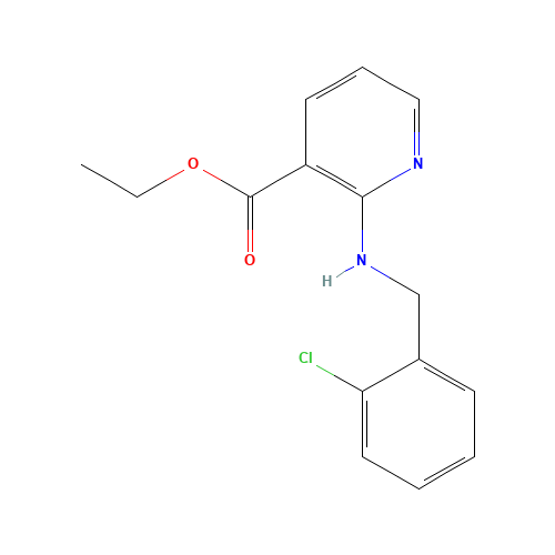 ethyl 2-[(2-chlorophenyl)methylamino]pyridine-3-carboxylate (CAS: 705952-04-1) - Related Chemical Product