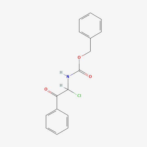 benzyl N-(1-chloro-2-oxo-2-phenylethyl)carbamate (CAS: 54167-78-1) - Related Chemical Product