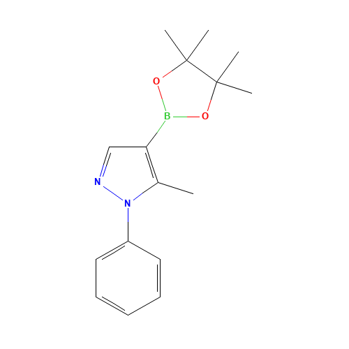 5-methyl-1-phenyl-4-(4,4,5,5-tetramethyl-1,3,2-dioxaborolan-2-yl)pyrazole (CAS: 849776-88-1) - Related Chemical Product