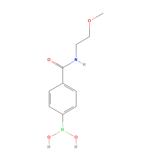 [4-(2-methoxyethylcarbamoyl)phenyl]boronic acid (CAS: 850589-34-3) - Related Chemical Product