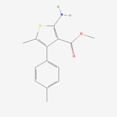 methyl 2-amino-5-methyl-4-(4-methylphenyl)thiophene-3-carboxylate (CAS: 350997-34-1) - Related Chemical Product