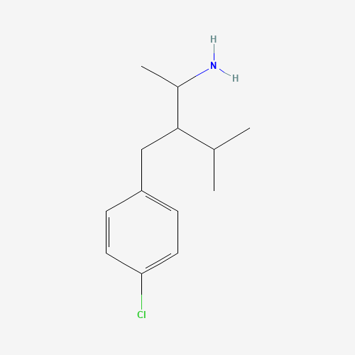 3-[(4-chlorophenyl)methyl]-4-methylpentan-2-amine (CAS: 605680-86-2) - Related Chemical Product