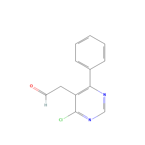 2-(4-chloro-6-phenylpyrimidin-5-yl)acetaldehyde (CAS: 1456534-47-6) - Related Chemical Product
