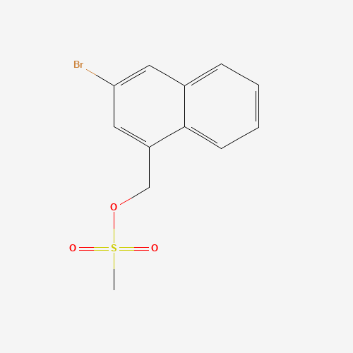 (3-bromonaphthalen-1-yl)methyl methanesulfonate (CAS: 1266728-15-7) - Related Chemical Product