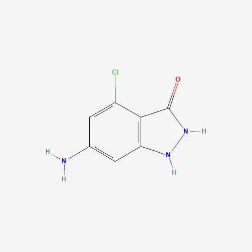 6-amino-4-chloro-1,2-dihydroindazol-3-one (CAS: 91775-38-1) - Related Chemical Product