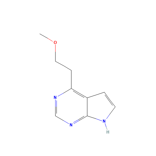 4-(2-methoxyethyl)-7H-pyrrolo[2,3-d]pyrimidine (CAS: 1384953-50-7) - Related Chemical Product