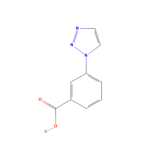 3-(triazol-1-yl)benzoic acid (CAS: 335255-82-8) - Related Chemical Product