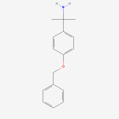 2-(4-phenylmethoxyphenyl)propan-2-amine (CAS: 306761-09-1) - Related Chemical Product