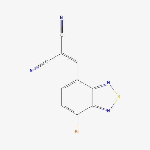2-[(4-bromo-2,1,3-benzothiadiazol-7-yl)methylidene]propanedinitrile (CAS: 1335150-10-1) - Related Chemical Product