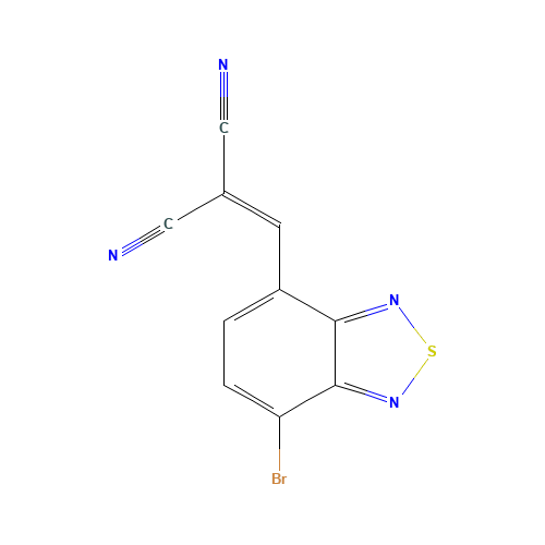 2-[(4-bromo-2,1,3-benzothiadiazol-7-yl)methylidene]propanedinitrile (CAS: 1335150-10-1) - Related Chemical Product