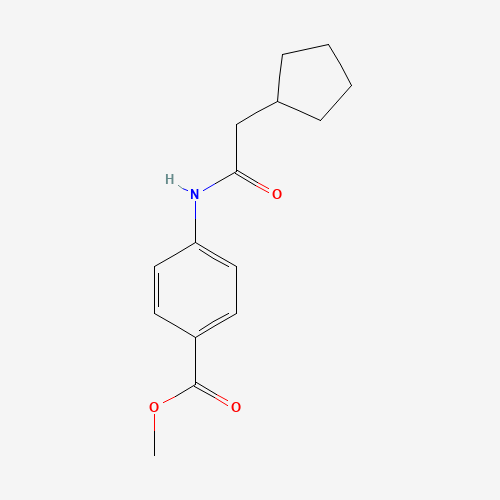methyl 4-[(2-cyclopentylacetyl)amino]benzoate (CAS: 1002438-70-1) - Related Chemical Product