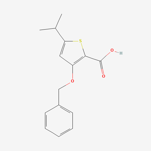 3-phenylmethoxy-5-propan-2-ylthiophene-2-carboxylic acid (CAS: 647833-89-4) - Related Chemical Product