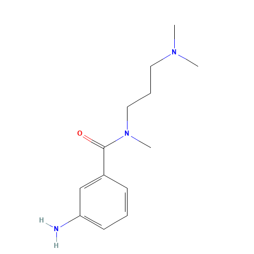 3-amino-N-[3-(dimethylamino)propyl]-N-methylbenzamide (CAS: 466694-66-6) - Related Chemical Product