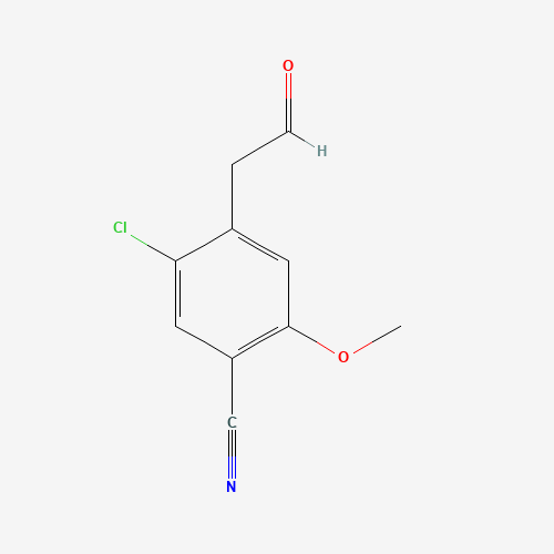 5-chloro-2-methoxy-4-(2-oxoethyl)benzonitrile (CAS: 1374357-80-8) - Related Chemical Product