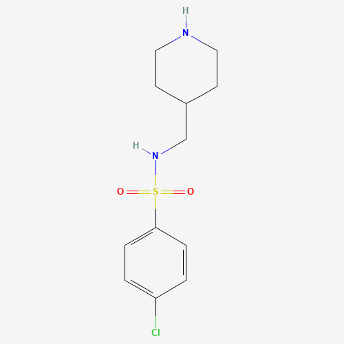 4-chloro-N-(piperidin-4-ylmethyl)benzenesulfonamide (CAS: 1281760-93-7) - Related Chemical Product