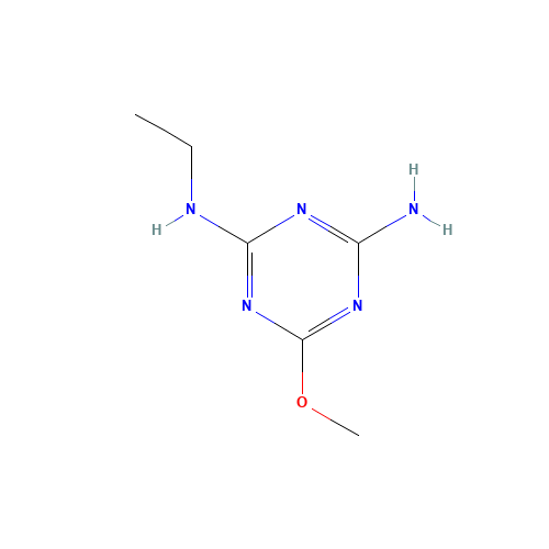 2-N-ethyl-6-methoxy-1,3,5-triazine-2,4-diamine (CAS: 30360-56-6) - Related Chemical Product